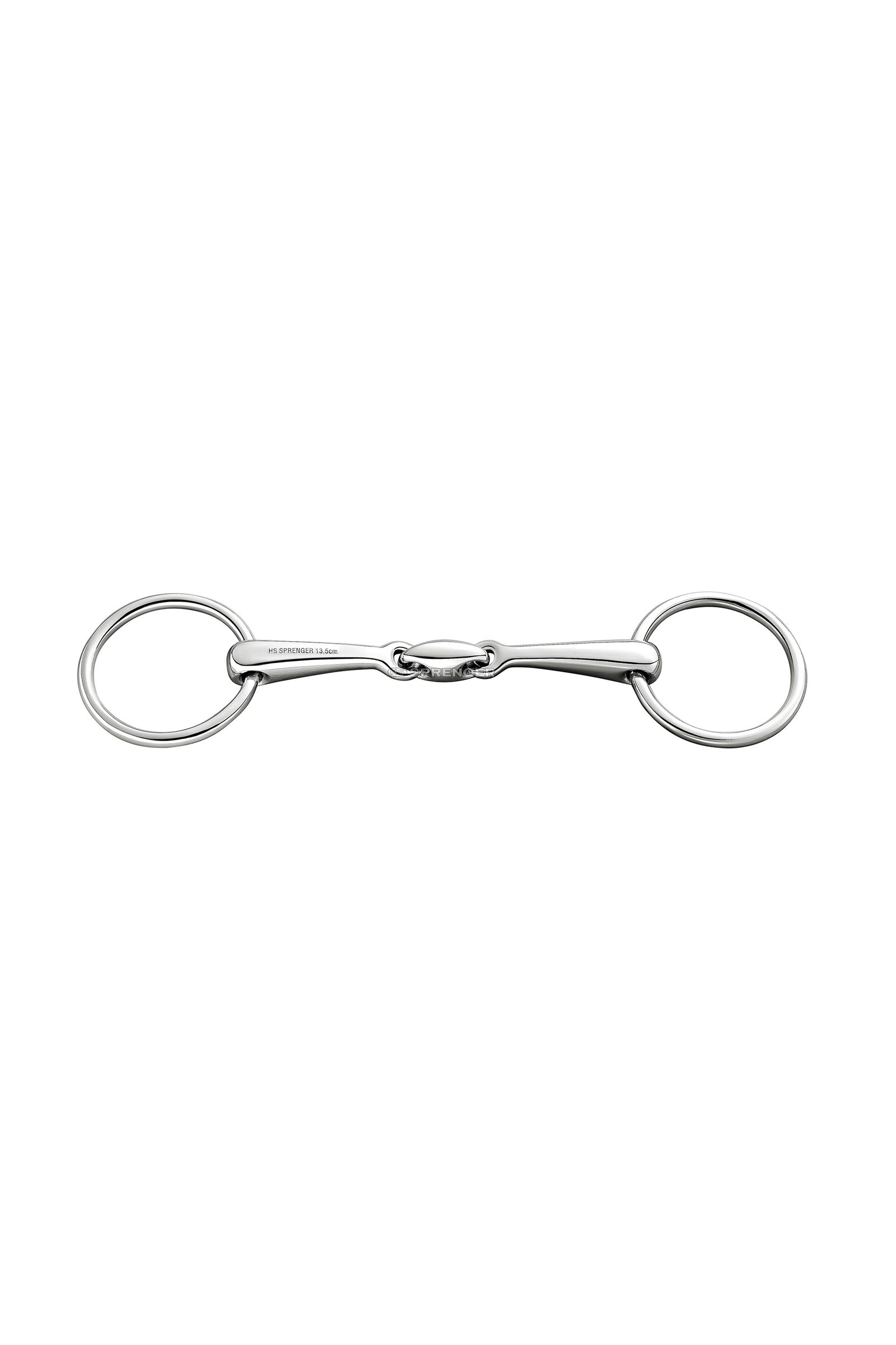 Sprenger Wassertrense, doppelt gebrochen, 14 mm, Edelstahl Gebisse