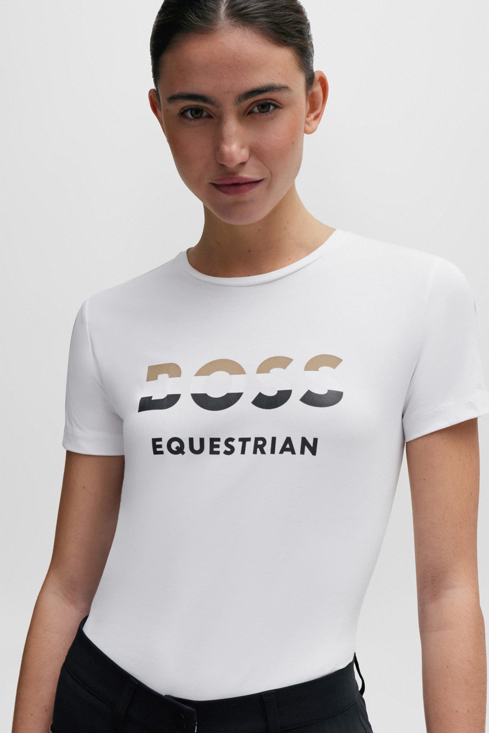 Boss Maya Logo T-Shirt Women’s Riding Clothing