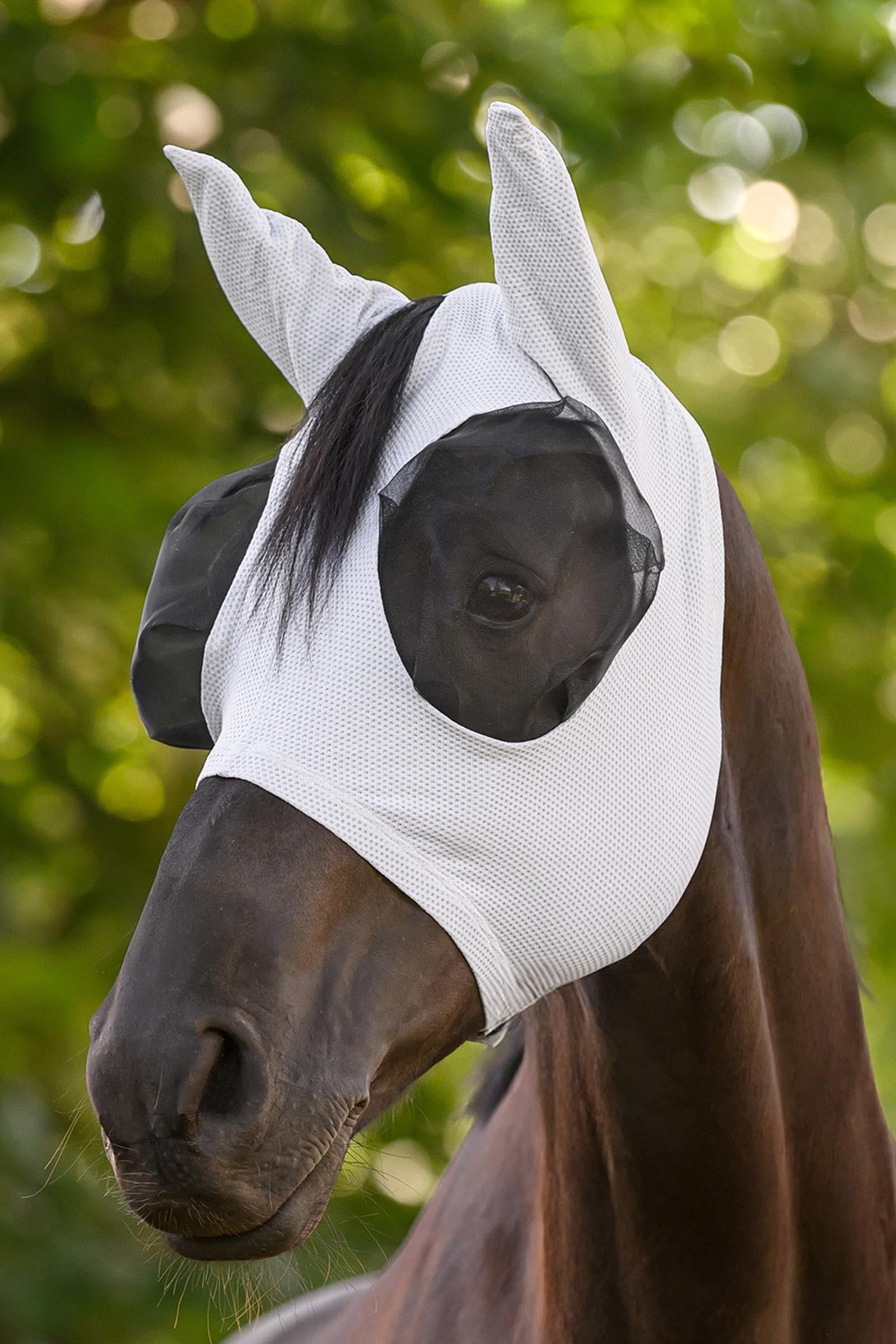 Waldhausen Breath Puck Fly Mask With UV-Protection Antifly Protection for Horses