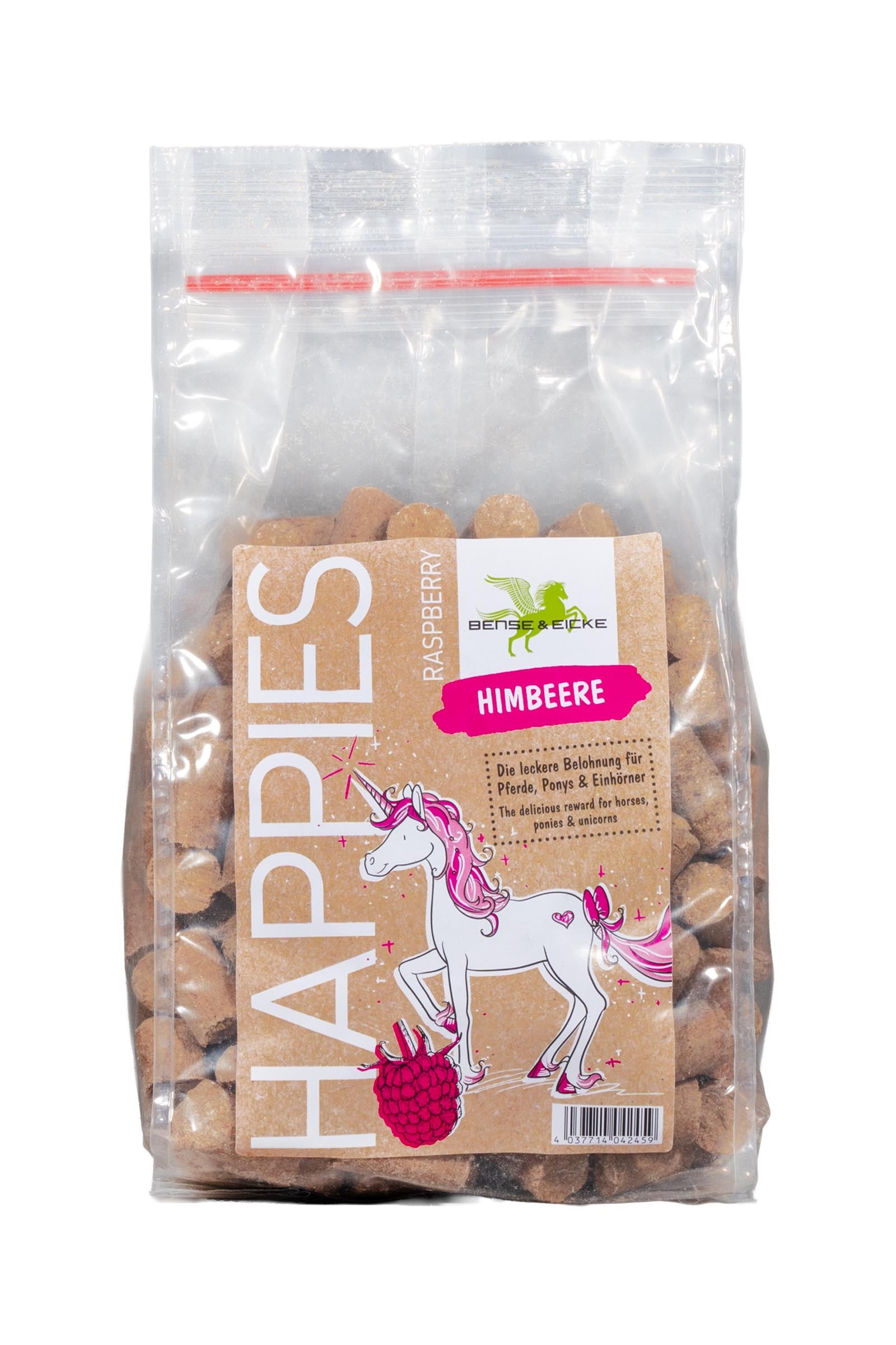 Bense & Eicke Happies Himbeere Unicorn Edition, 1 kg Horse Feed & Nutrition