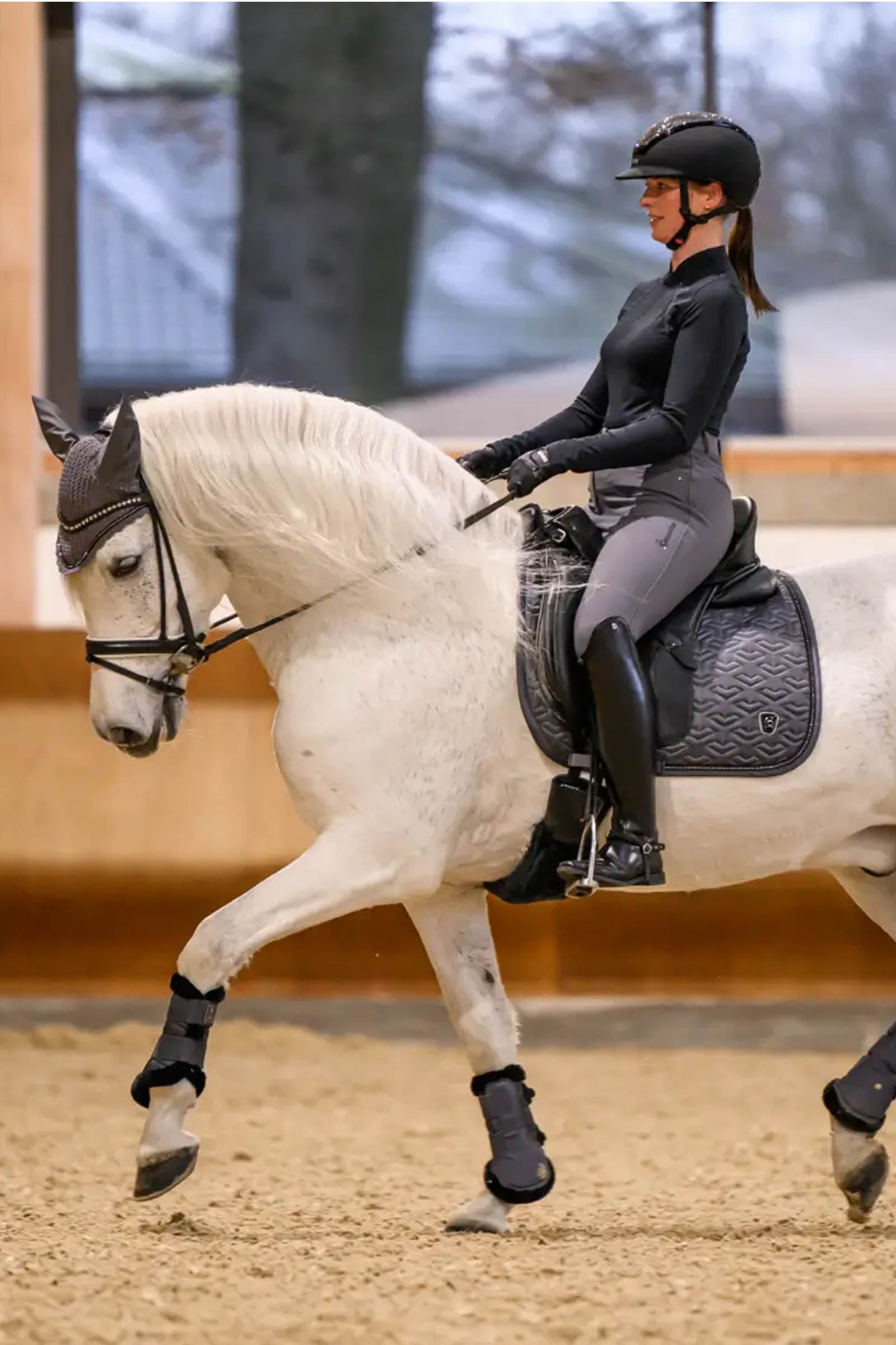 Cavallo CAVALCOOL Comfort Dressage Saddle Pad Leg & Hoof Protection