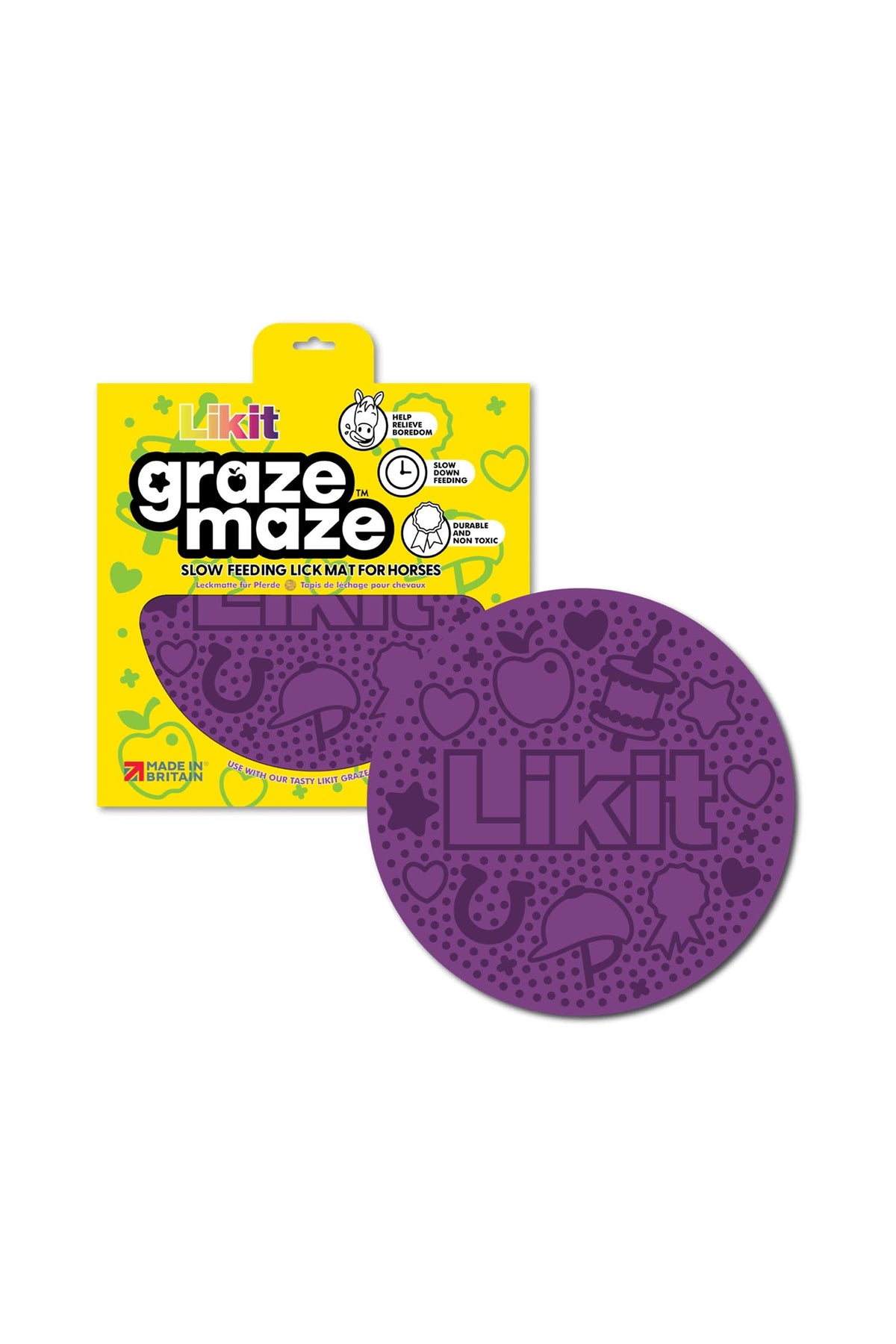 Likit Graze Maze Lick Mat Horse Feed & Nutrition