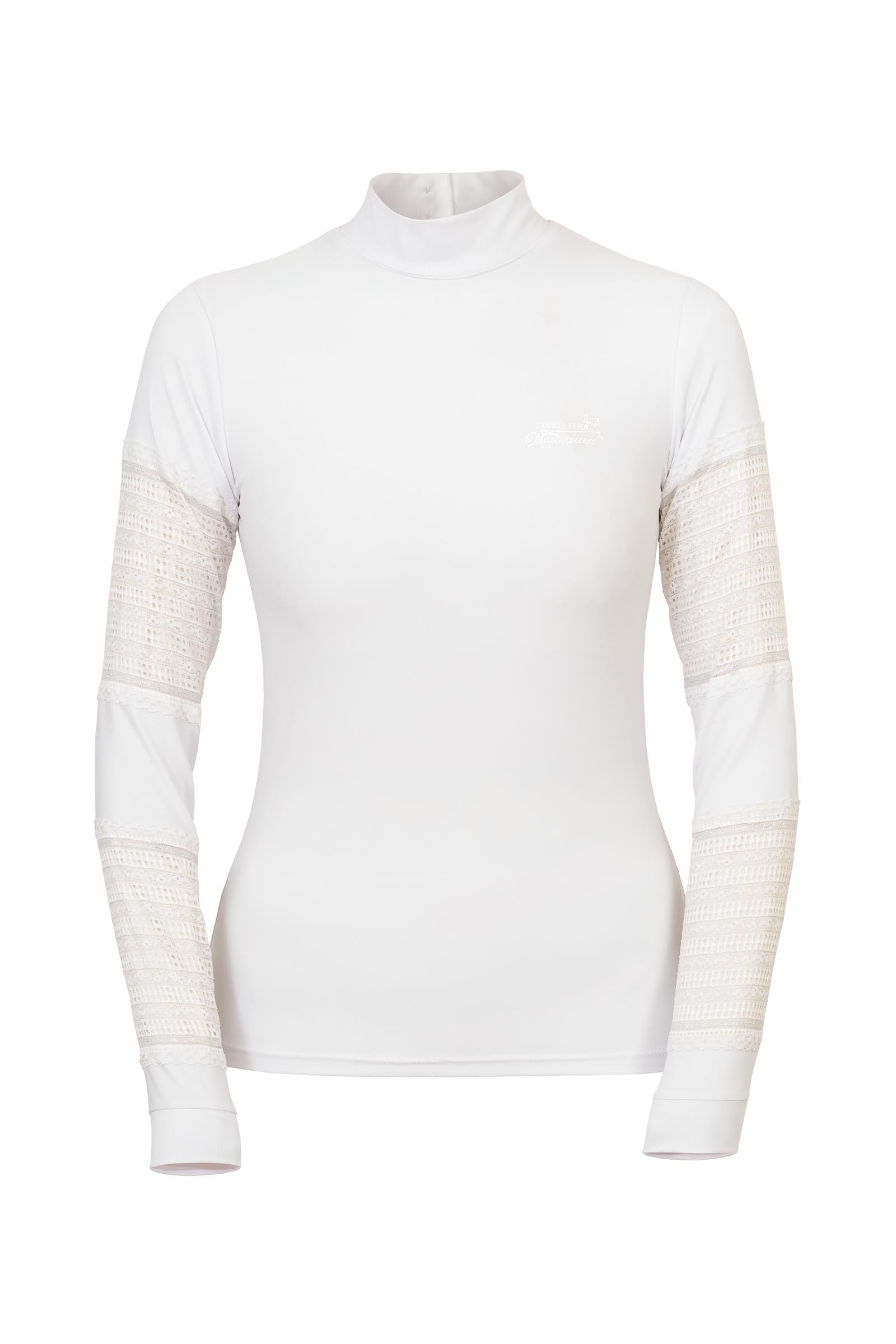 Cavalliera Riding Show Shirt Lace Touch, Women's Long Sleeve Women’s Riding Clothing