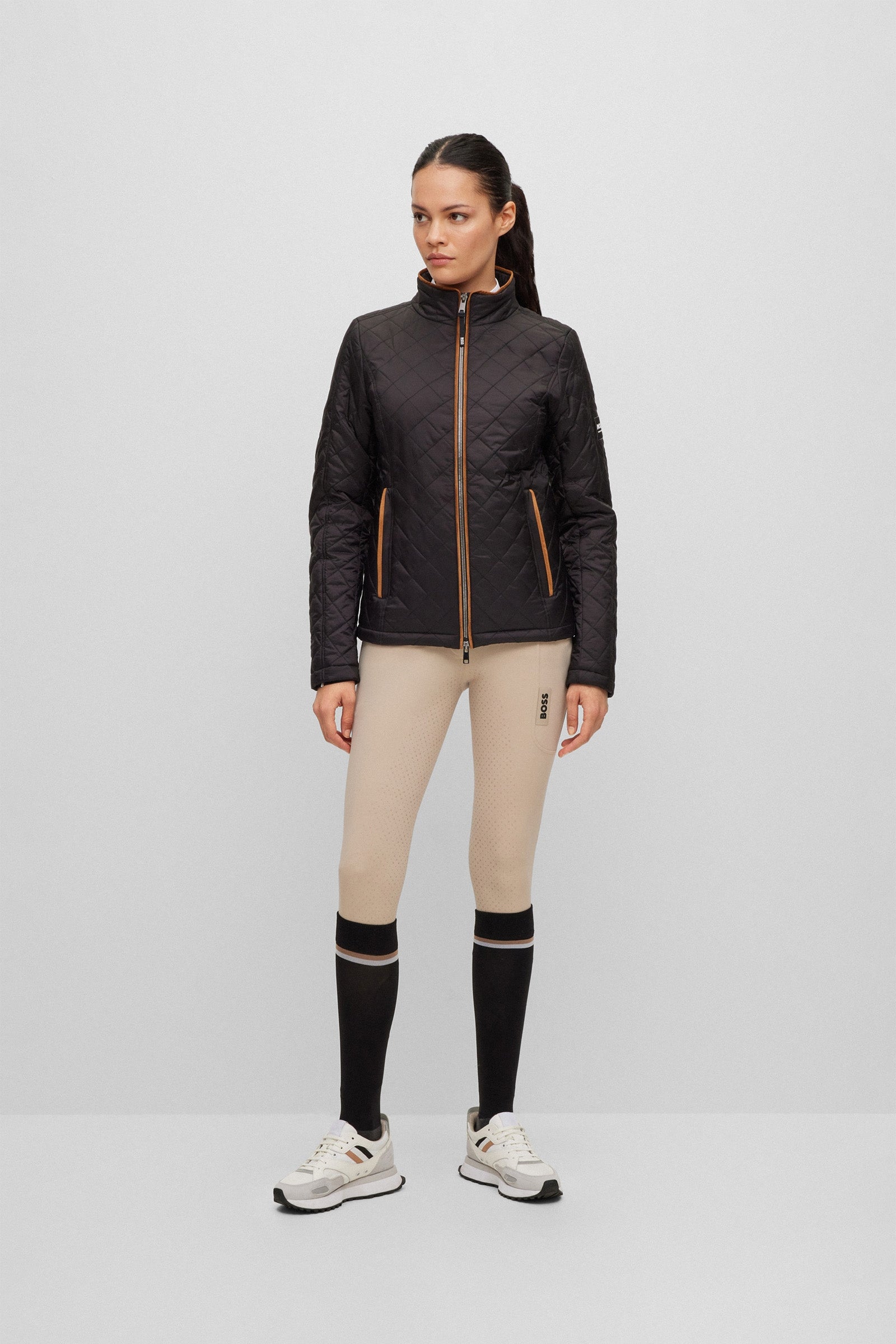 Boss Hailey Full Grip High Waist Summer Breeches Womens Breeches