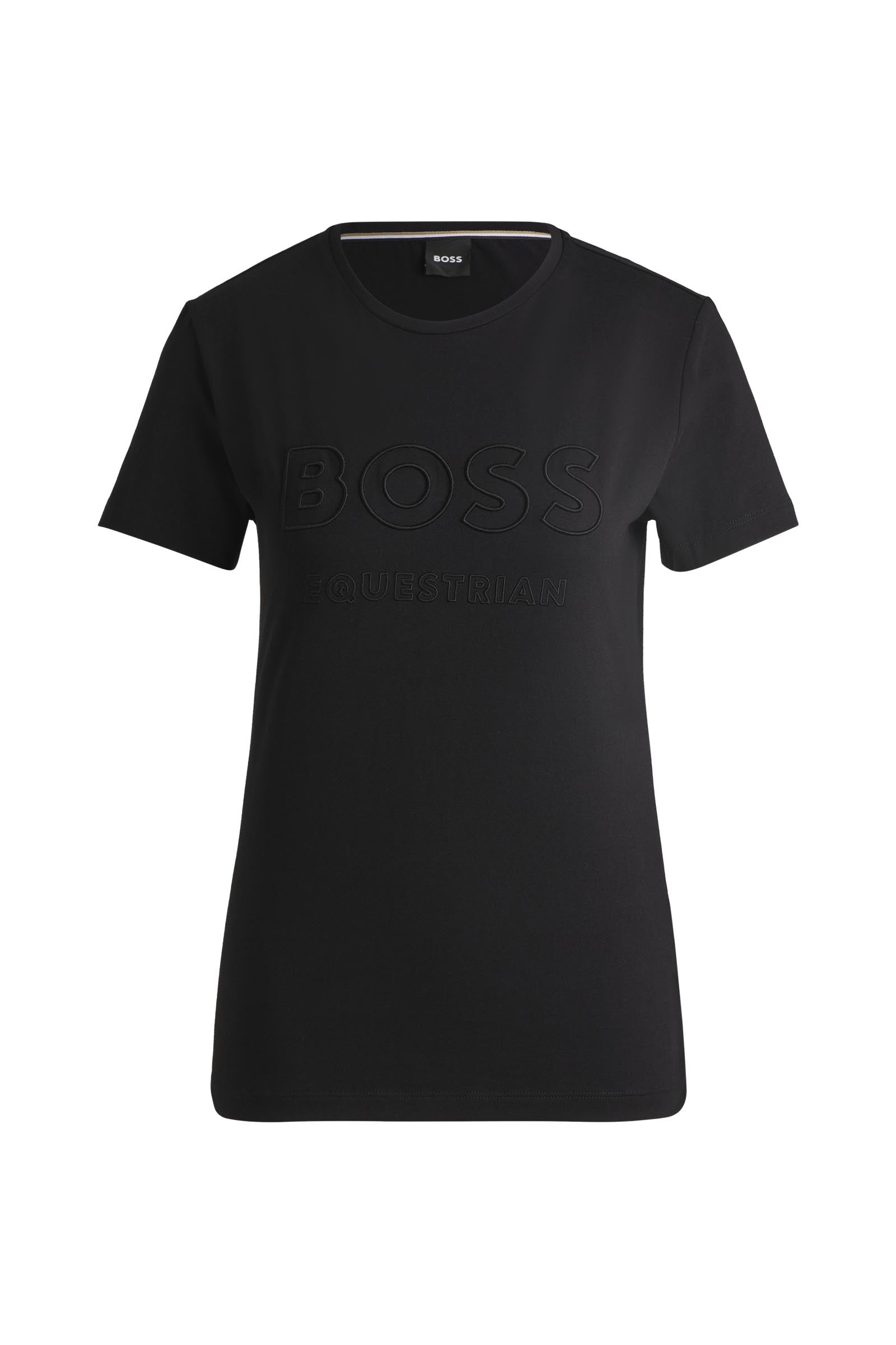 Boss Maya Damen-T-Shirt mit Stickerei Damen Reitbekleidung
