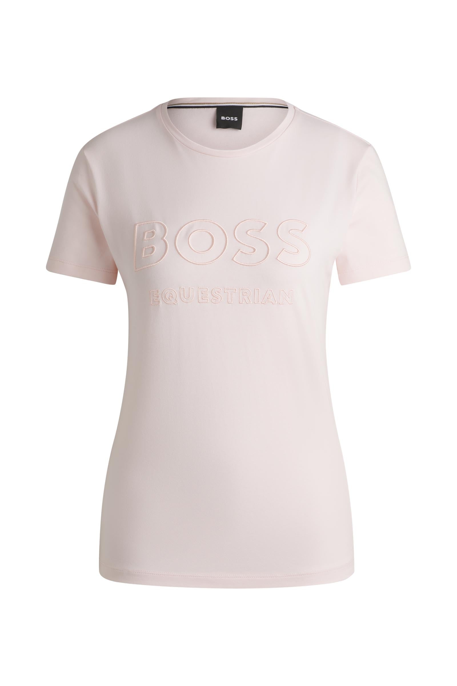 Boss Maya Damen-T-Shirt mit Stickerei Damen Reitbekleidung