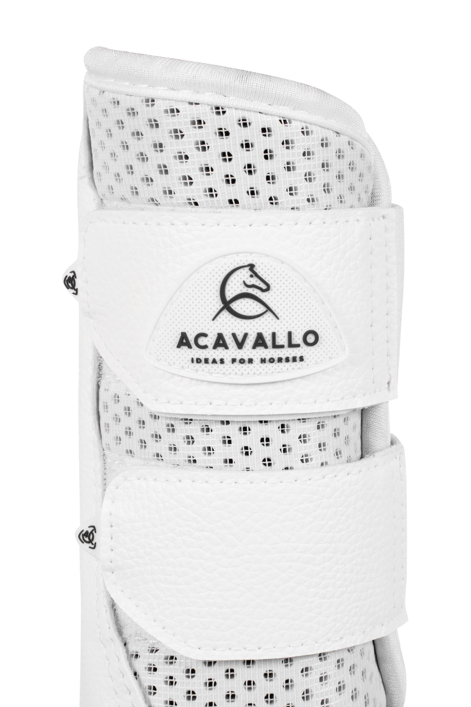 Acavallo Neoprene Brushing Boots, Front Leg Protection & Hoof Protection for Horses